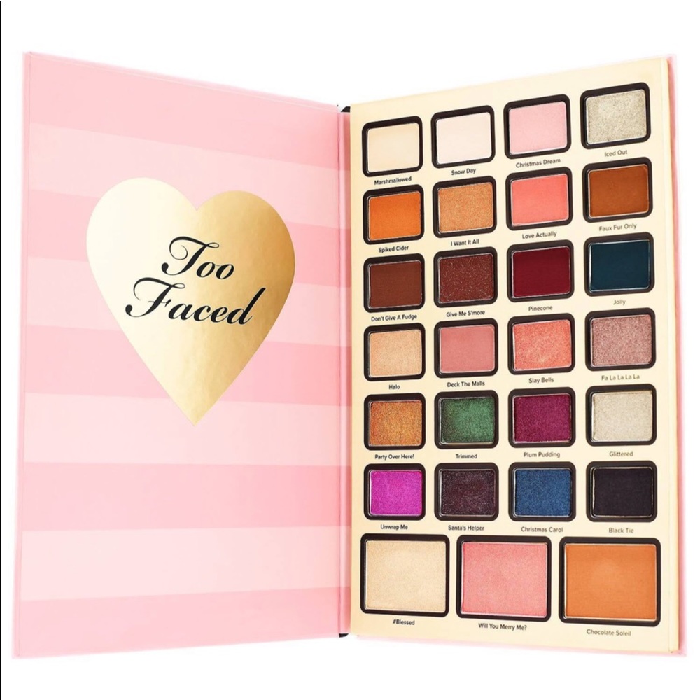 Too faced makeup gift set 2018 palette NEW NWT